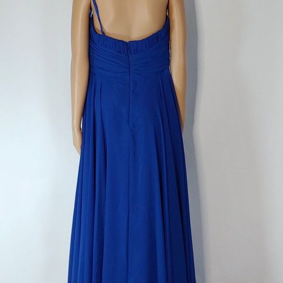 (15)  NWT Wow A-line Strapless Formal Gown in Plus Size - Picture 3 of 4